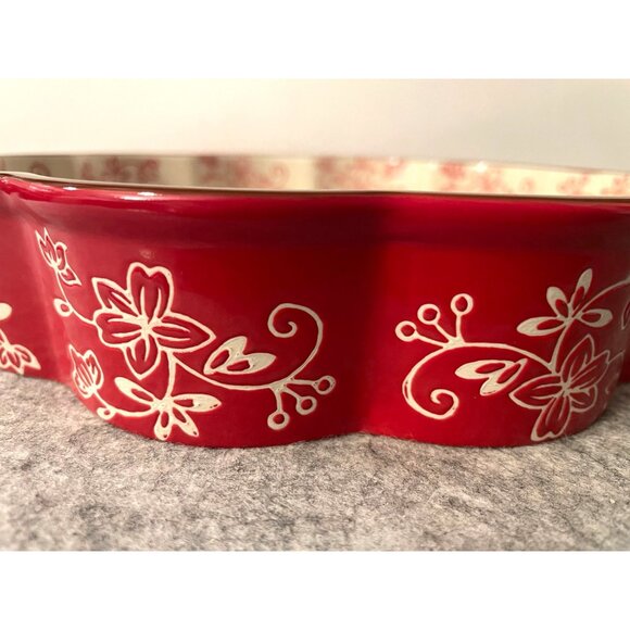 Temptations Scalloped Edge Deep Dish Pie Dish  # 2287 - Picture 3 of 3